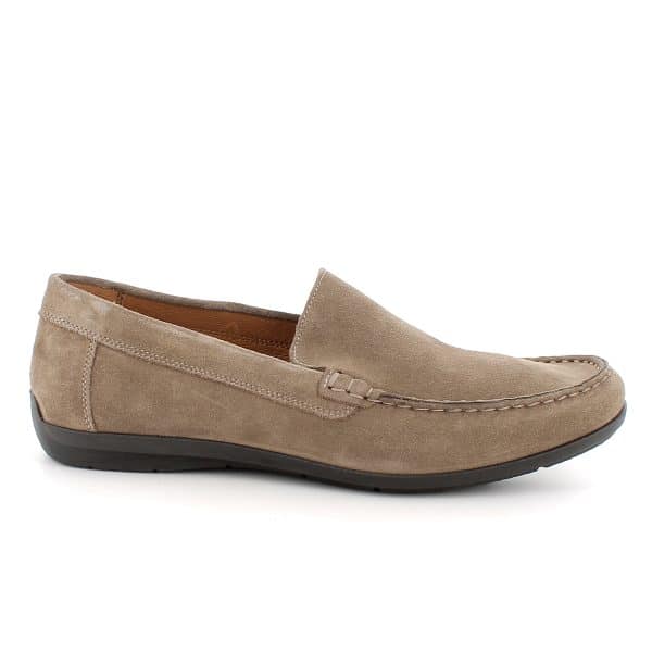 מוקסין לגבר, עור אמיתי, בולם זעזועים, מדרס מרופד, קל וגמיש. תוצרת איטליה.