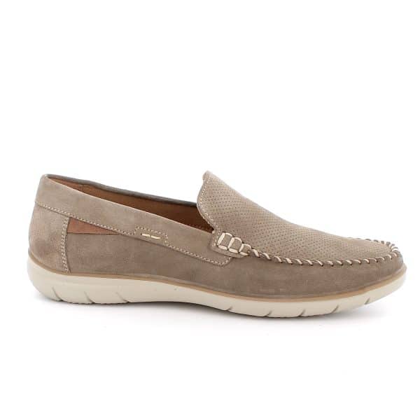 מוקסין לגבר, עור אמיתי, בולם זעזועים, מדרס מרופד, קל וגמיש. תוצרת איטליה.